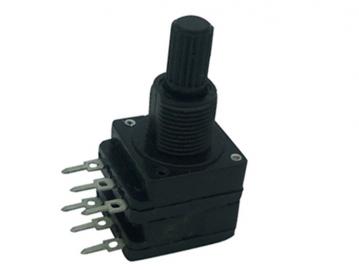 WH0162-1B-2 Rotary Potentiometers with insulated shaft 