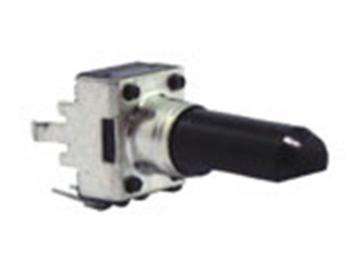 WH9011-1B 9mm Rotary Potentiometer With Insulated Shaft 