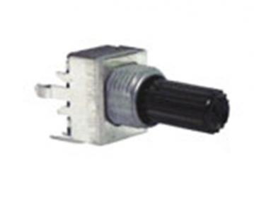 WH9011-1C 9mm Rotary Potentiometer With Insulated Shaft 