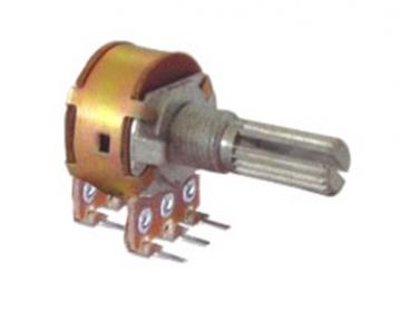 WH148-1B-5-18T 16mm Rotary Potentiometers with metal shaft 