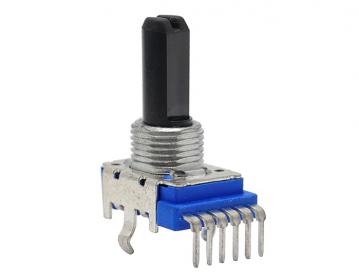 WH124A-1 11,14mm Rotary Potentiometers With Insulated Shaft 