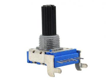 WH142A-2 11,14mm Rotary Potentiometers With Insulated Shaft 