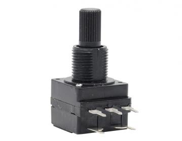 WH16S-2 Rotary Potentiometers with insulated shaft 