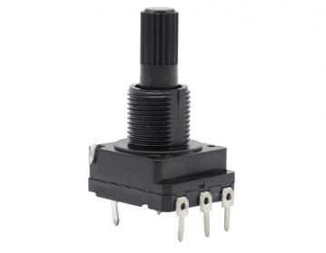 WH0162-1J Rotary Potentiometers with insulated shaft